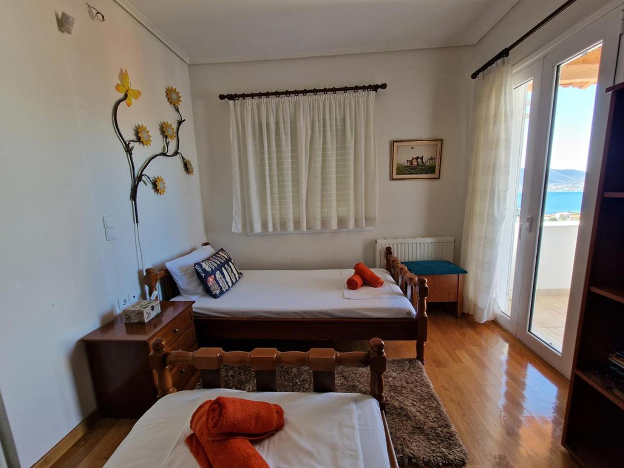 The Mirador Boutique Villa With Scenic Sea View Porto Rafti Ngoại thất bức ảnh