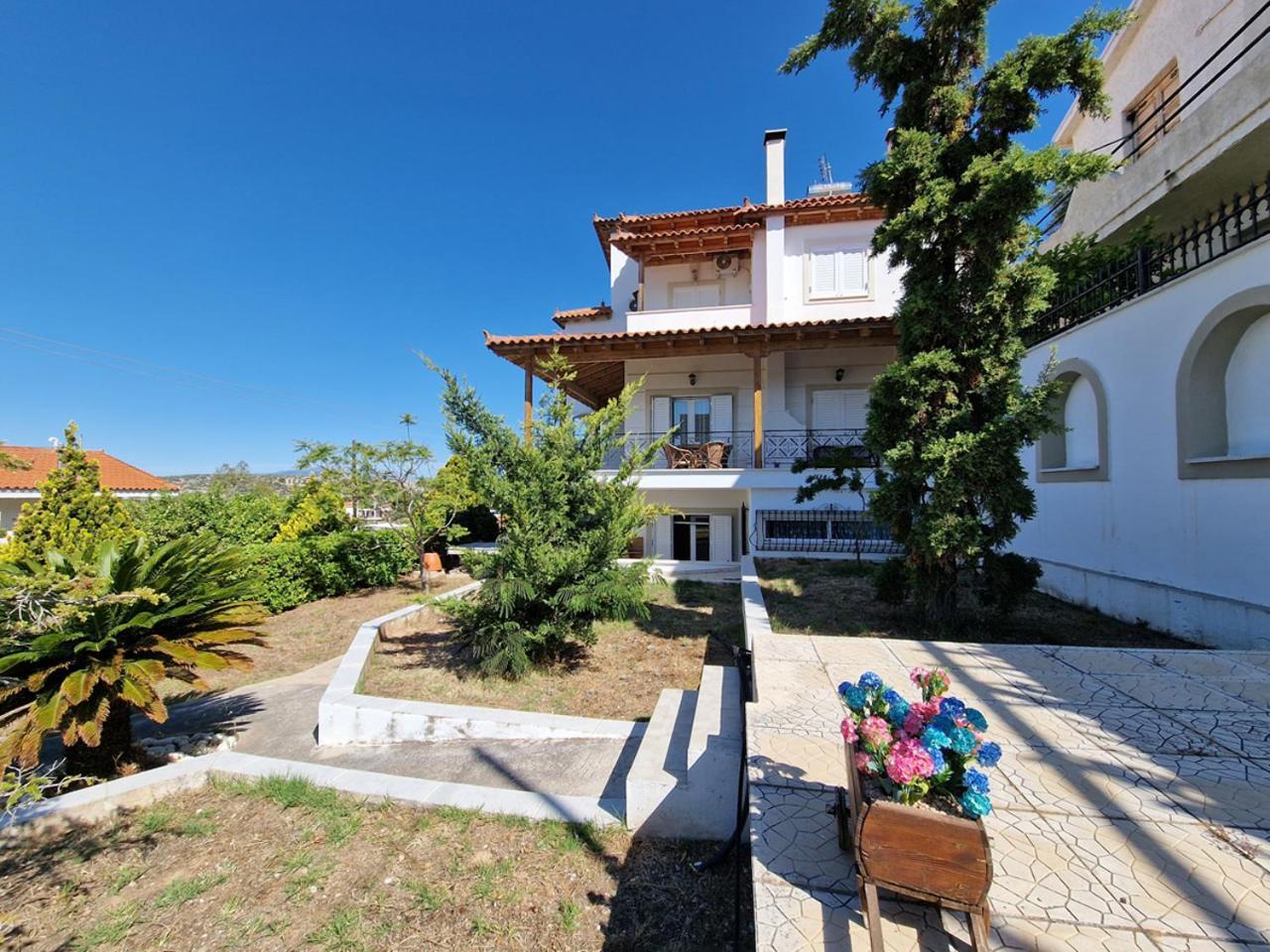 The Mirador Boutique Villa With Scenic Sea View Porto Rafti Ngoại thất bức ảnh