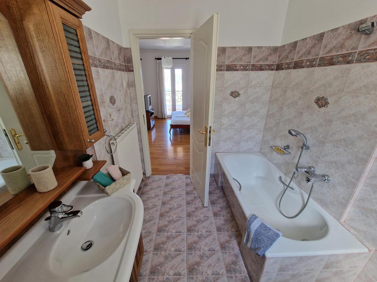 The Mirador Boutique Villa With Scenic Sea View Porto Rafti Ngoại thất bức ảnh