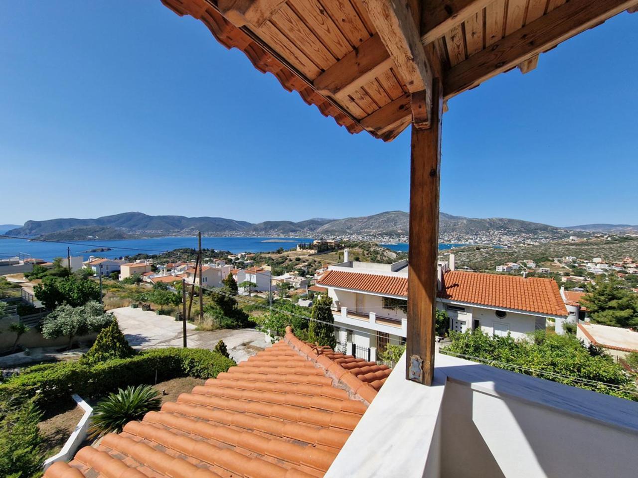The Mirador Boutique Villa With Scenic Sea View Porto Rafti Ngoại thất bức ảnh