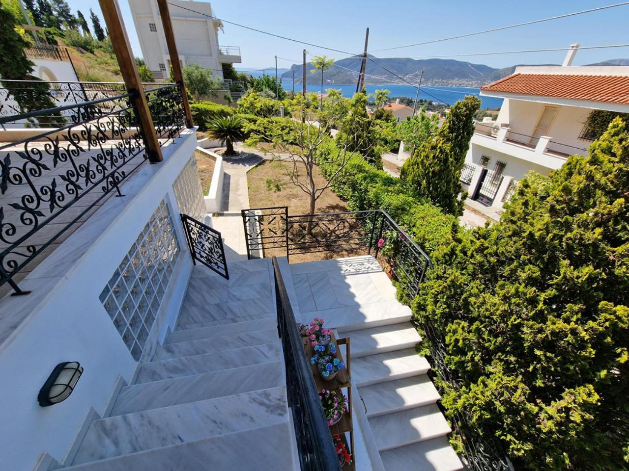 The Mirador Boutique Villa With Scenic Sea View Porto Rafti Ngoại thất bức ảnh